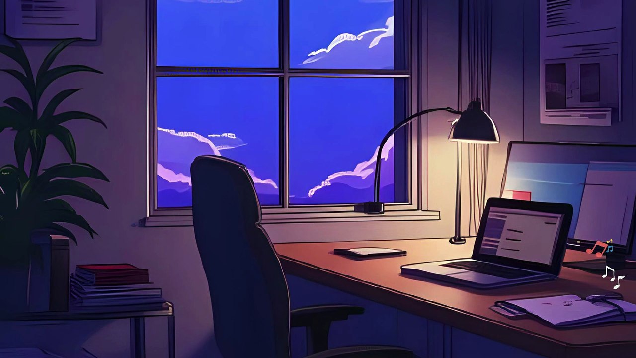 Evening Flow State • Chill Beats & Relaxed Rhythms for a Productive Night