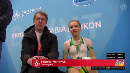 Pre-Novice Women Free Program Group 3 Rink 3 - 2025 BC/YT Section Super Series Autumn Leaves