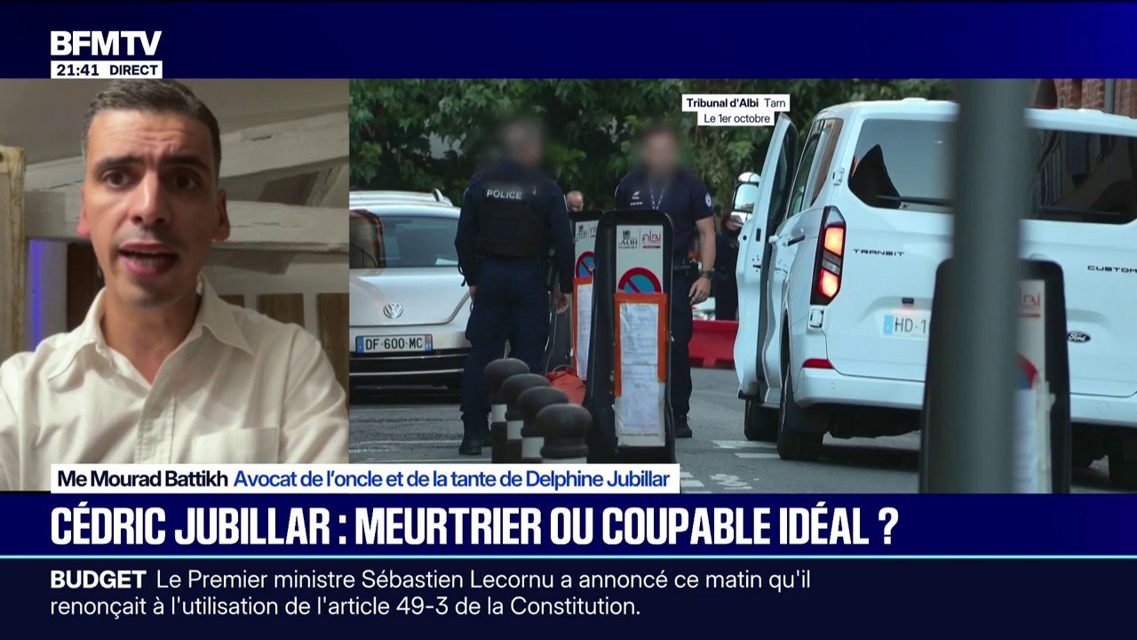 Pour Mourad Battikh, avocat de l'oncle et de la tante de Delphine Jubillar, "il y a des éléments solides qui impliquent Cédric Jubillar dans la disparition de Delphine"