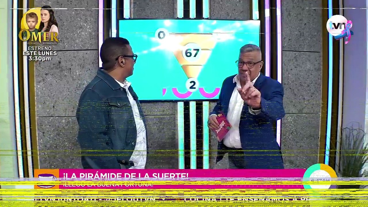 ¡Mira aquí los números de la suerte! | Malcolm Ramos