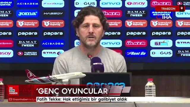 Fatih Tekke: Hak ettiğimiz bir galibiyet aldık