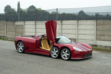 This Six-Wheeled Supercar Is A Rare Italian Engineering Marvel