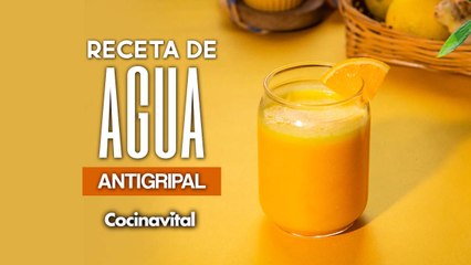Receta de agua antigripal en solo 15 minutos