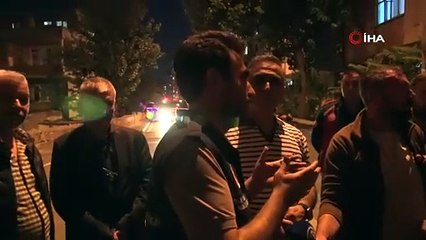 Binadaki fayans çatlağı paniğe neden oldu: bina sakinleri sokağa döküldü