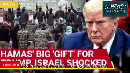 Breaking News: Trump Gave Sunday 5:Pm Is the last warning to HAMAS