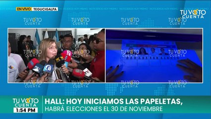 CNE realiza la primera impresión de papeleta electoral