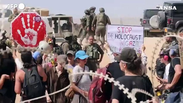 Flotilla, Israele: manifestazione pro-Palestina al confine di Gaza