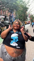 La rappeuse Dank Demos a été vue à New York, quelques jours après avoir réglé son procès contre Lyft, qu’elle accusait de discrimination à cause de son poids