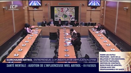 La séance est ouverte ! - Santé mentale : audition de l'influenceuse Miel Abitbol - 01/10/2025
