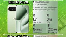Pixel 10 Pro vs Pixel 10 Pro XL vs Galaxy S24 Ultra