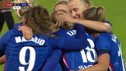 Kaptein brilliance gives Chelsea early lead over Man United