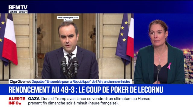 Gouverner sans le 49.3: pour Olga Givernet, députée (Ensemble pour la République), on est dans la rupture qu'appelait Sébastien Lecornu dans ses vœux