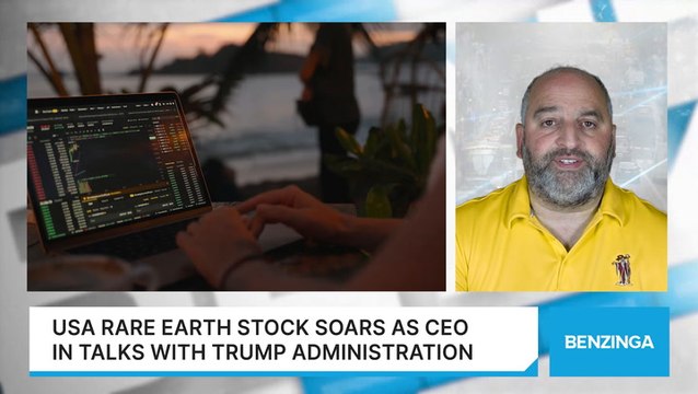USA Rare Earth Stock Soars As CEO In Talks With Trump Administration