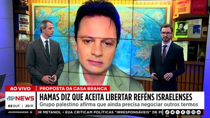 Hamas acena para o fim da guerra em Gaza após aceitar liberar reféns? Especialista debate futuro