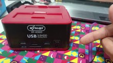 Review:  Dock Station HD820 USB 3.0 p/ HD Sata 2,5'' E 3,5' Knup