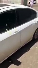 شاهد ماذا فعل بعض الطلاب بسيارة مُعلم الرياضيات بسبب صعوبة الامتحان بالسعودية