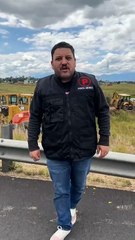 Sindicatos se disputan obra federal; después de 3 días, las negociaciones terminan en enfrentamiento y quema de autos