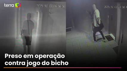Presidente da Mocidade é flagrado se escondendo em escada para não ser preso