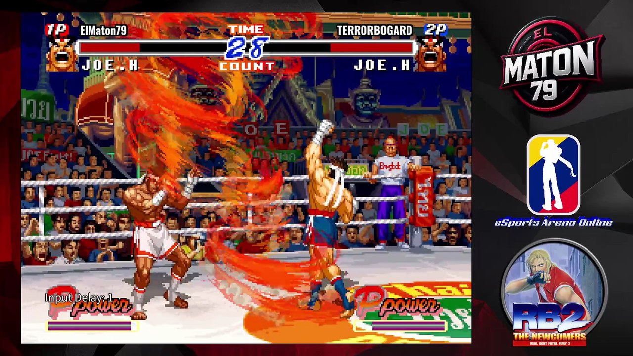 Fatal Fury Real Bout 2 • Luchas en linea • "ElMaton79" P1 vs "TerrorBogard" (2025/09/30)