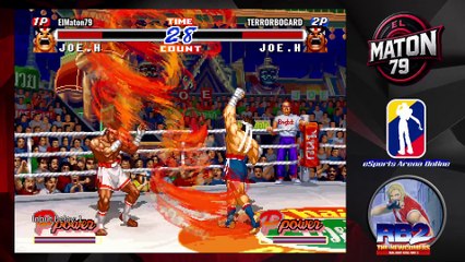 Fatal Fury Real Bout 2 • Luchas en linea • "ElMaton79" P1 vs "TerrorBogard" (2025/09/30)