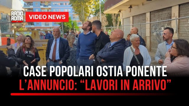Arrivano i lavori nelle case popolari di Ostia ponente: l'annuncio del Campidoglio ai residenti tra fischi e applausi