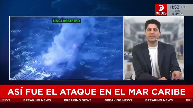 🚨 Así fue el ataque al buque narco en el Mar Caribe | DNews