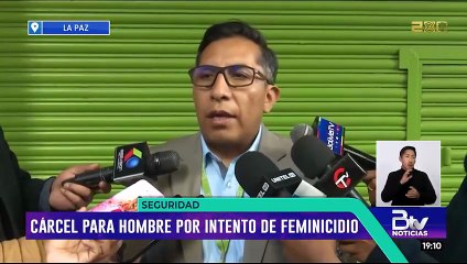 Dictan detención preventiva para el hombre que empujó a su pareja en la autopista La Paz–El Alto