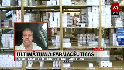 "La gran mayoría de las empresas no corresponden a la industria farmacéutica": Rafael Gual Cosío