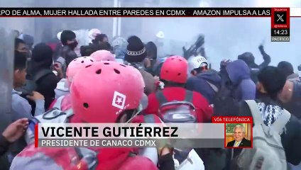 "Es inaceptable que hayan quemado a 94 elementos policiacos": Vicente Gutiérrez