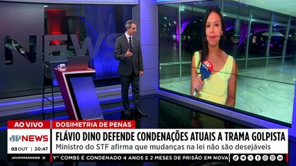 Flávio Dino afirma que Congresso tem autonomia para aprovar dosimetria das penas do 8 de janeiro