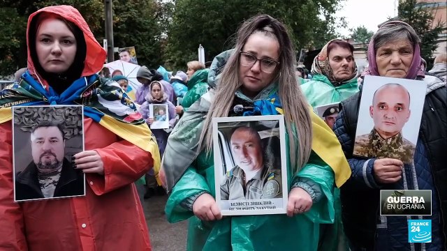 Familiares de desaparecidos ucranianos mantienen la esperanza de encontrar a sus seres queridos