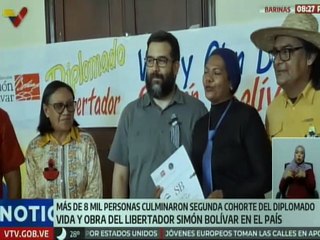 Barinas | Más de 8 mil personas culminaron diplomado Vida y Obra de El Libertador Simón Bolívar