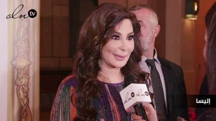 إليسا و لطيفة في لقاء مع نواعم على هامش مهرجانDiafa