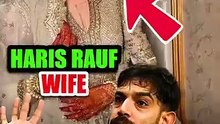 Haris rauf's wife #twit #harisrauf #cricket