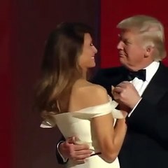 شاهدي الرقصة الأولى لترامب وزوجته بعد تنصيبه رئيساً لأميركا