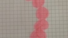 Bruco rosa disegno