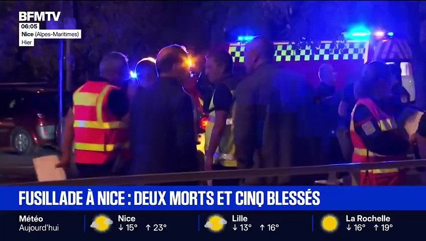 Nice : Que sait-on sur la terrible fusillade qui s'est déroulée hier soir  dans un quartier sensible, faisant 2 morts et plusieurs blessés dont 2  graves