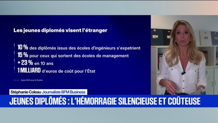 Chaque année, 15.000 jeunes diplômés en France partent vers l'étranger