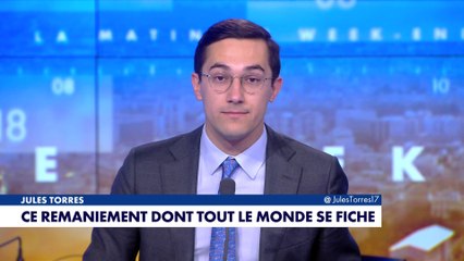 L'édito de Jules Torres : «Ce remaniement dont tout le monde se fiche»