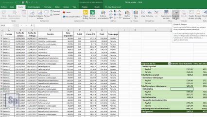 Excel - Escala de tiempo en tablas dinámicas. Tutorial en español HD