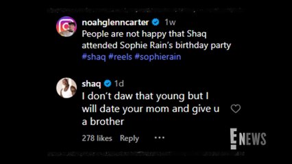 Shaquille O’Neal and OnlyFans’ Sophie Rain Address Dating Rumors _ E! News