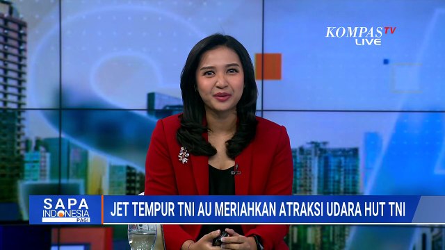 Persiapan Skadron 12, Atraksi Udara Jet Tempur Meriahkan HUT ke-80 TNI di Monas | SAPA PAGI