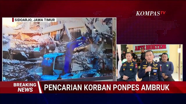 Evakuasi Korban Ponpes Ambruk, DVI Polri Kumpulkan 57 Sampel DNA Keluarga untuk Identifikasi Jenazah