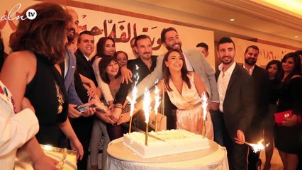 نواعم تلتقي نجوم مسلسل ثورة الفلاحين!