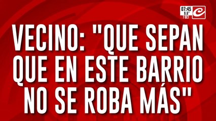 Le robó la garrafa a un vecino del barrio, lo emboscaron y lo molieron a golpes