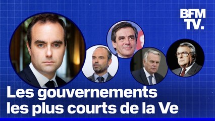 Lecornu, Fillon, Mauroy… Les cinq gouvernements les plus courts de la Ve République