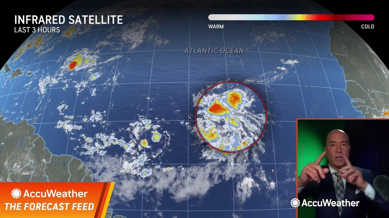 Tracking the possibility of new storms developing