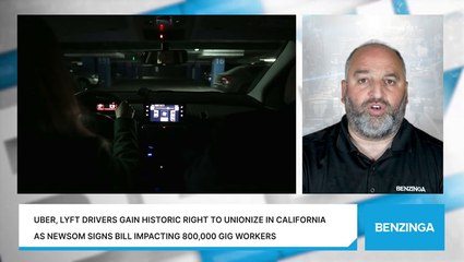 Uber, Lyft Drivers Gain Historic Right To Unionize In California As Newsom Signs Bill Impacting 800,000 Gig Workers