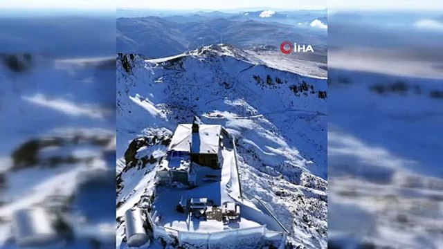 İki mevsim bir arada! Kırklar Dağı’nda nefes kesen manzara