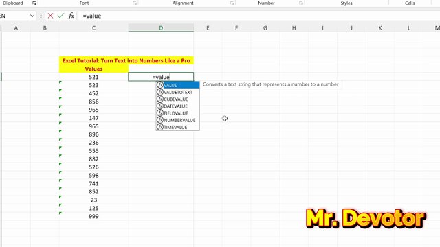 Excel Tips: Convert Text to Numbers Instantly!
